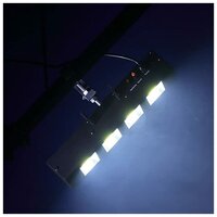 Светодиодный Стробоскоп / Strobe LED 80 / Светомузыка / lДискотека / Праздник