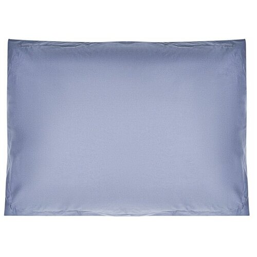 BY COLLECTION Наволочка 2шт 50х70см, 100% хлопок, темно-серый