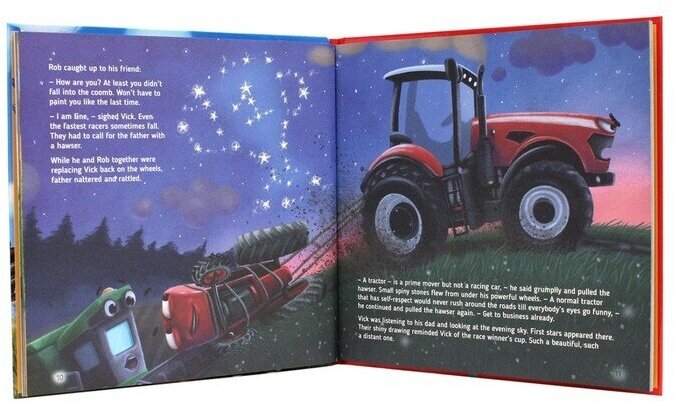 Проф-Пресс Книга на английском языке The tractor called Vick and the big race - фото №3