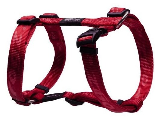 Rogz Шлейка серия Alpinist размер L (45-75см) ширина 2см красный (H-HARNESS) SJ25C | H-HARNESS 0,13 кг 48206