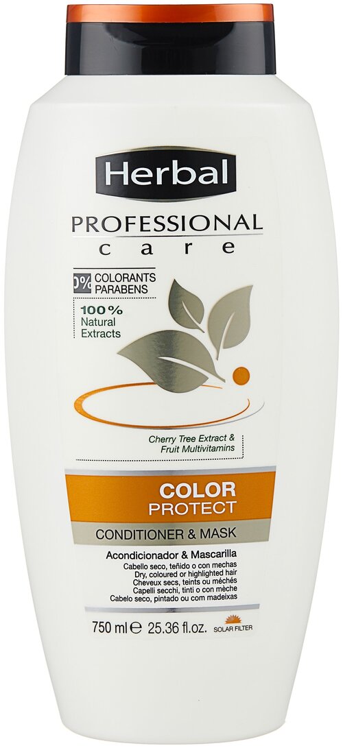 Herbal Кондиционер-Маска Color Protect для волос, 750 мл