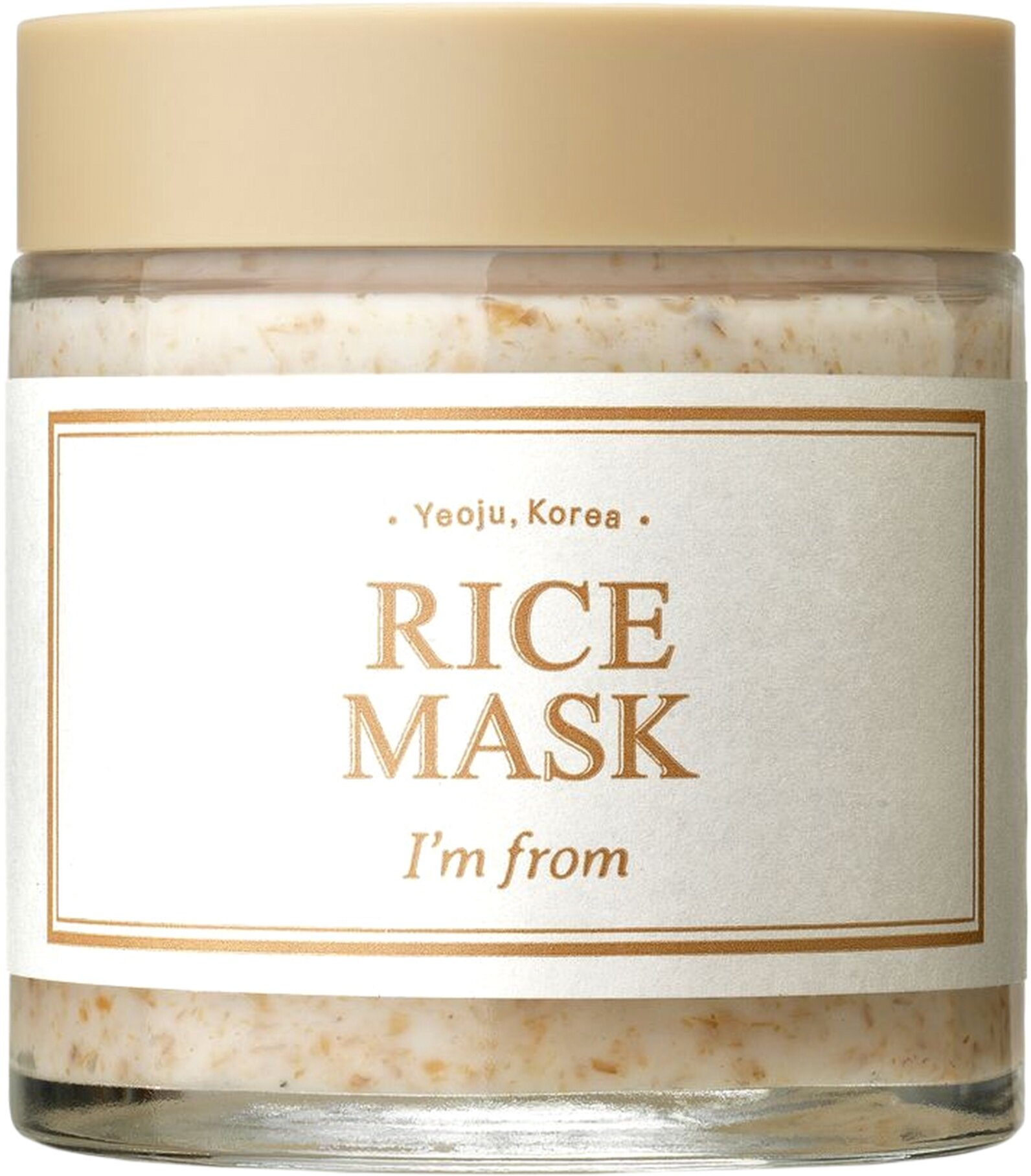 I’m from Смягчающая маска-скраб для лица с рисовыми отрубями Rice Mask 110 гр