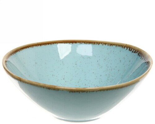 Салатник керамический «Tiffany Blue» 13,5*13,5*5см