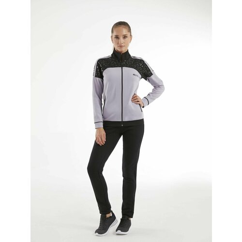 Толстовка Relax Mode, размер 44, фиолетовый, черный