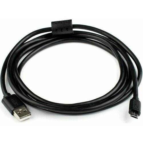 видео кабели и переходники atcom usb 2 0 a f microusb b m 1 8м at9175 Кабель USB 2.0 A (M) - microUSB B (M), 1.8м, ATCOM (AT9175)