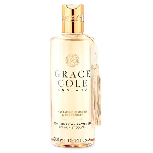 Гель для ванны и душа Grace Cole Цветок нектарина и грейпфрут Nectarine Blossom  & Grapefruit Soothing Bath  & Shower Gel 300мл