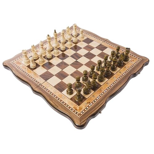 Zeynalyan Шахматы Турнирные-3 инкрустация 40 коричневый игровая доска в комплекте шахматы турнирные 2 инкрустация 40 az107 zeynalyan