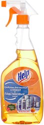 Спрей Help Апельсин для мытья стекол (триггер), 750 мл