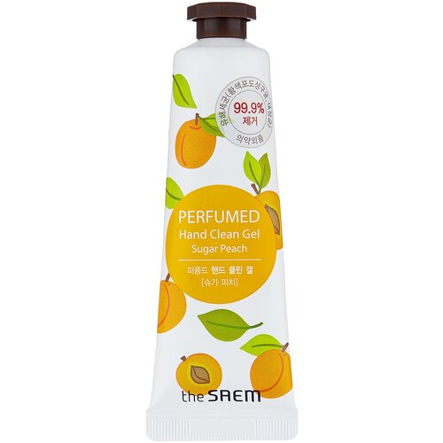 Крем-гель для РУК парфюмированый THE SAEM HAND P - PERFUMED CLEAN GEL SUGAR PEACH 30ML.