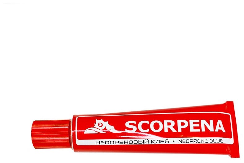 Клей Scorpena (1 тюбик в гермоконтейнере) для ремонта неопреновых изделий