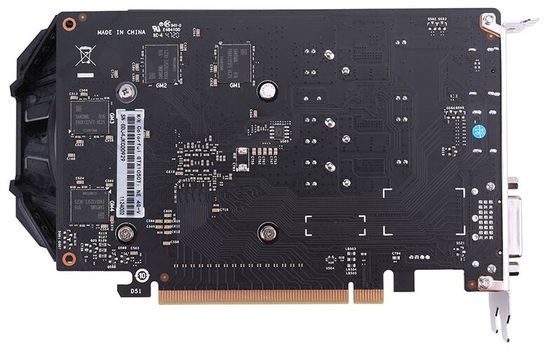Видеокарта COLORFUL GEFORCE GTX1050TI 4GB GTX1050TI NE 4G-V