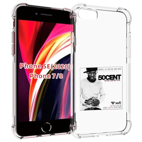 Чехол MyPads 50 Cent - The Reconstruction для iPhone 7 4.7 / iPhone 8 / iPhone SE 2 (2020) / Apple iPhone SE3 2022 задняя-панель-накладка-бампер