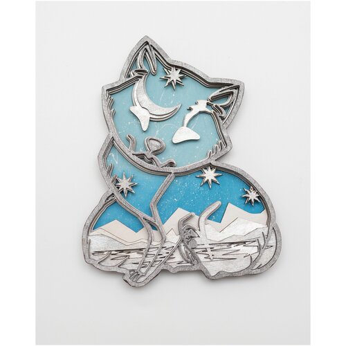 Многослойная 3D раскраска из дерева тароса 