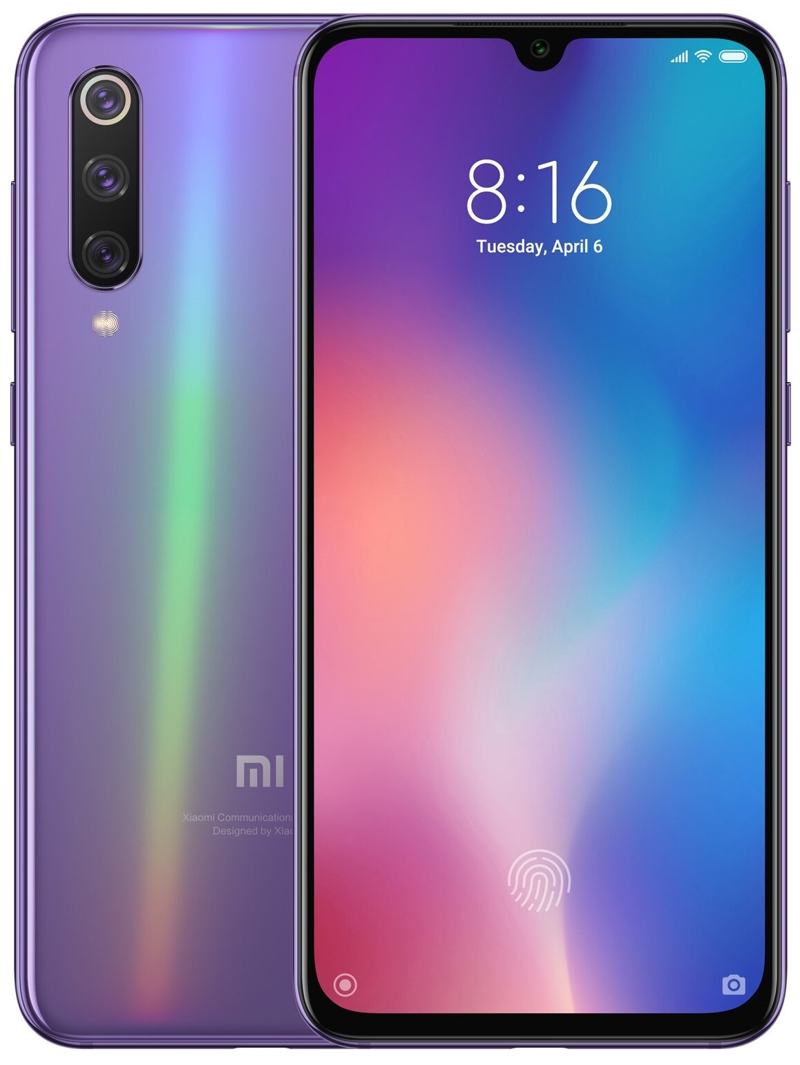 Смартфон Xiaomi Mi 9 SE 6/64 ГБ CN, 2 nano SIM, фиолетовый