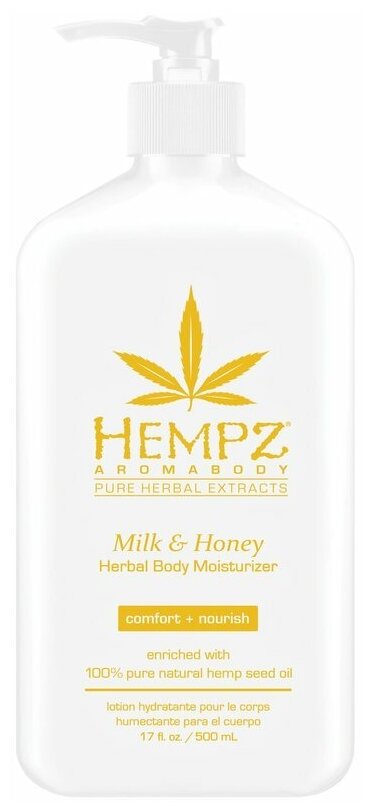 Hempz Milk & Honey Herbal -            , 500  -