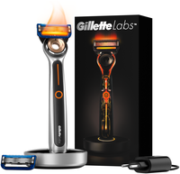 Многоразовый бритвенный станок Gillette Labs Heated, черный, 2 шт.