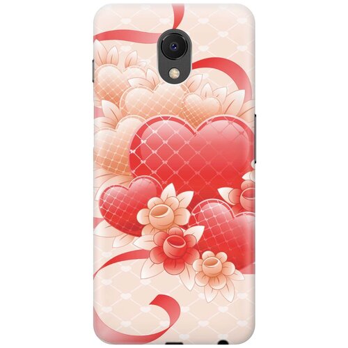 фото Re:pa накладка transparent для meizu m6s с принтом "с любовью"