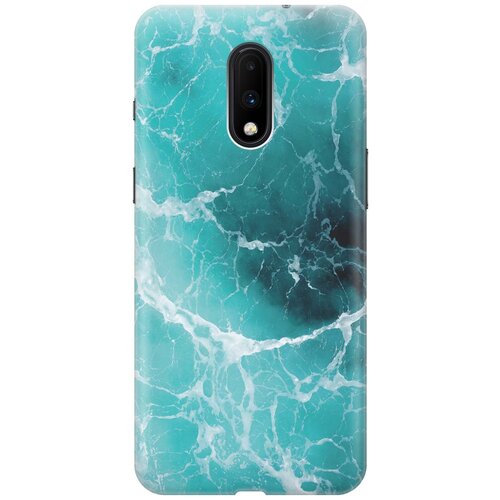 фото Gosso ультратонкий силиконовый чехол-накладка для oneplus 7 с принтом "лазурный океан"