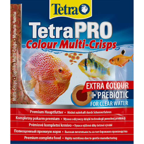 TETRA PRO COLOUR корм чипсы для всех видов рыб для усиления и поддержания окраски (12 гр х 25 шт)
