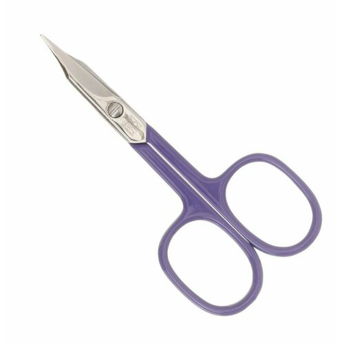 Ножницы маникюрные для ногтей универсальные Dewal Beauty 326, фиолетовые