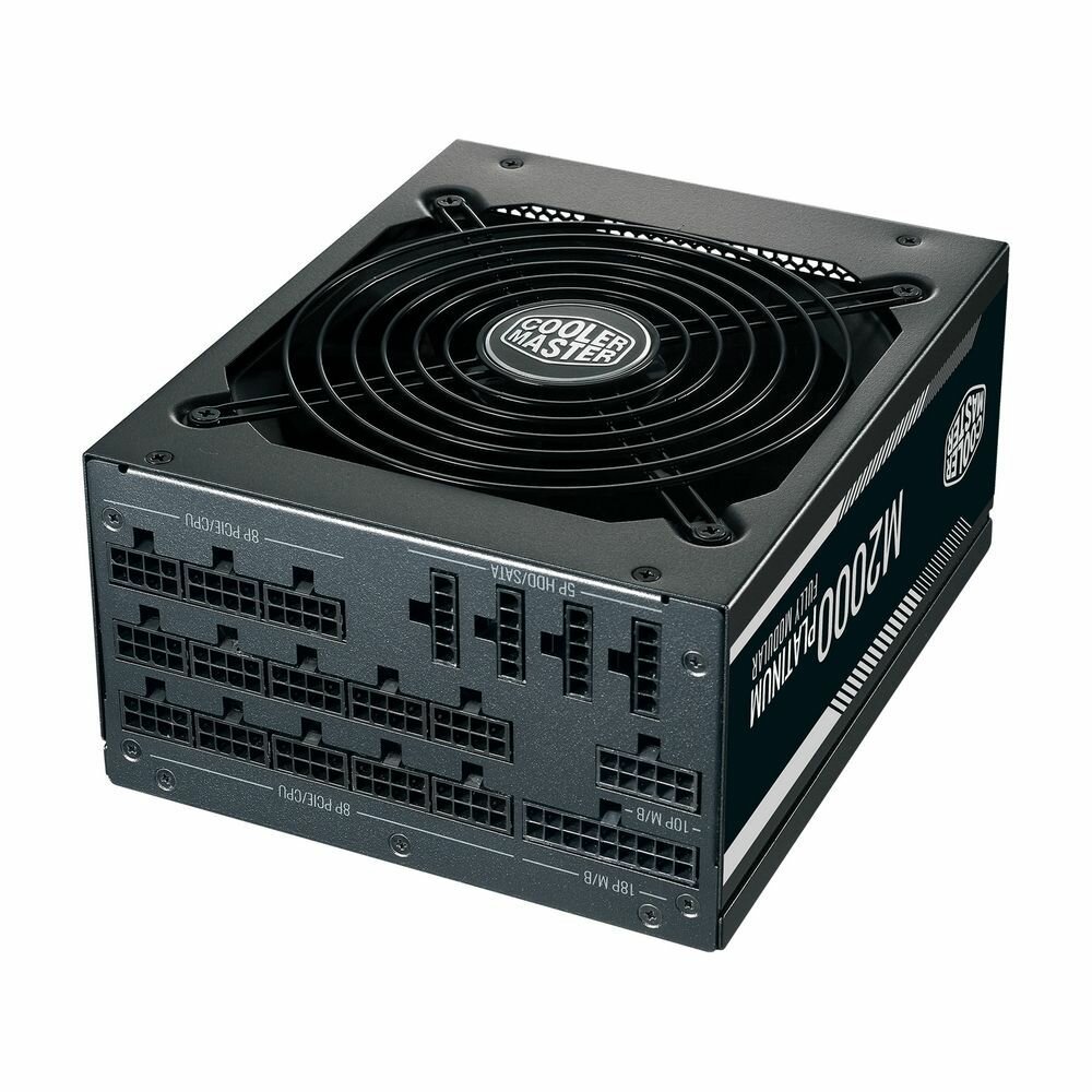 Блок питания Cooler Master M2000 Platinum, 2000W 80Plus Platinum, w/EU Cable MPZ-K001-AFFBP-EU M2000 Platinum