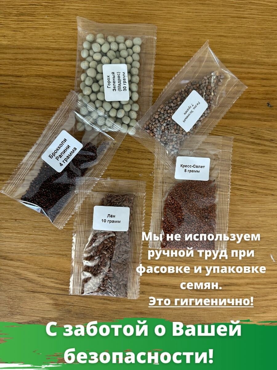 Набор для выращивания микрозелени — фото 1