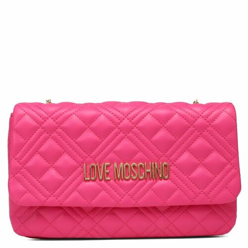 фото Сумка клатч love moschino, розовый