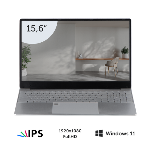 Ноутбук Azerty AZ-1505 156 IPS 1920x1080 Intel J4125 4x20GHz 12Gb DDR4 512Gb SSD 27090₽