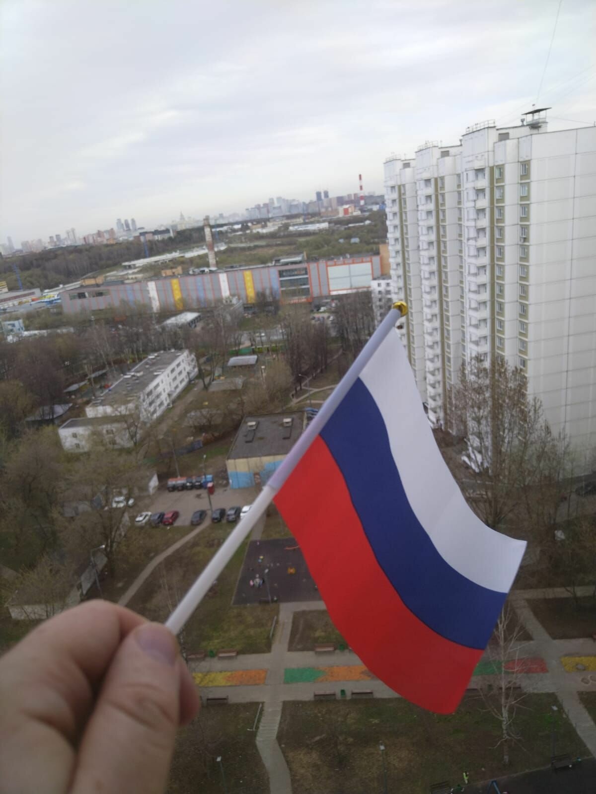 Флаг Россия 30 см