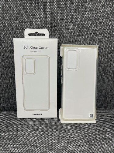 Изображение товара Чехол-накладка Soft Clear Cover для смартфонов SAMSUNG Galaxy A53 5G, EF-QA536TTEGRU, прозрачный