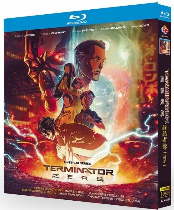 Терминатор Зеро (аниме-сериал 2024) Blu-ray (блю-рей)