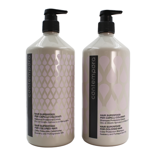Набор для окрашенных волос Contempora Barex шампунь 1000 мл кондиционер 1000 мл 3532₽