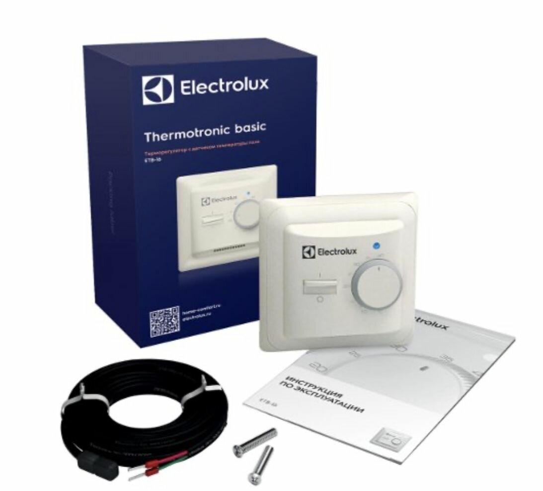 Терморегулятор Electrolux Thermotronic Basic ETB-16 механический для электрического и инфракрасного теплого пола