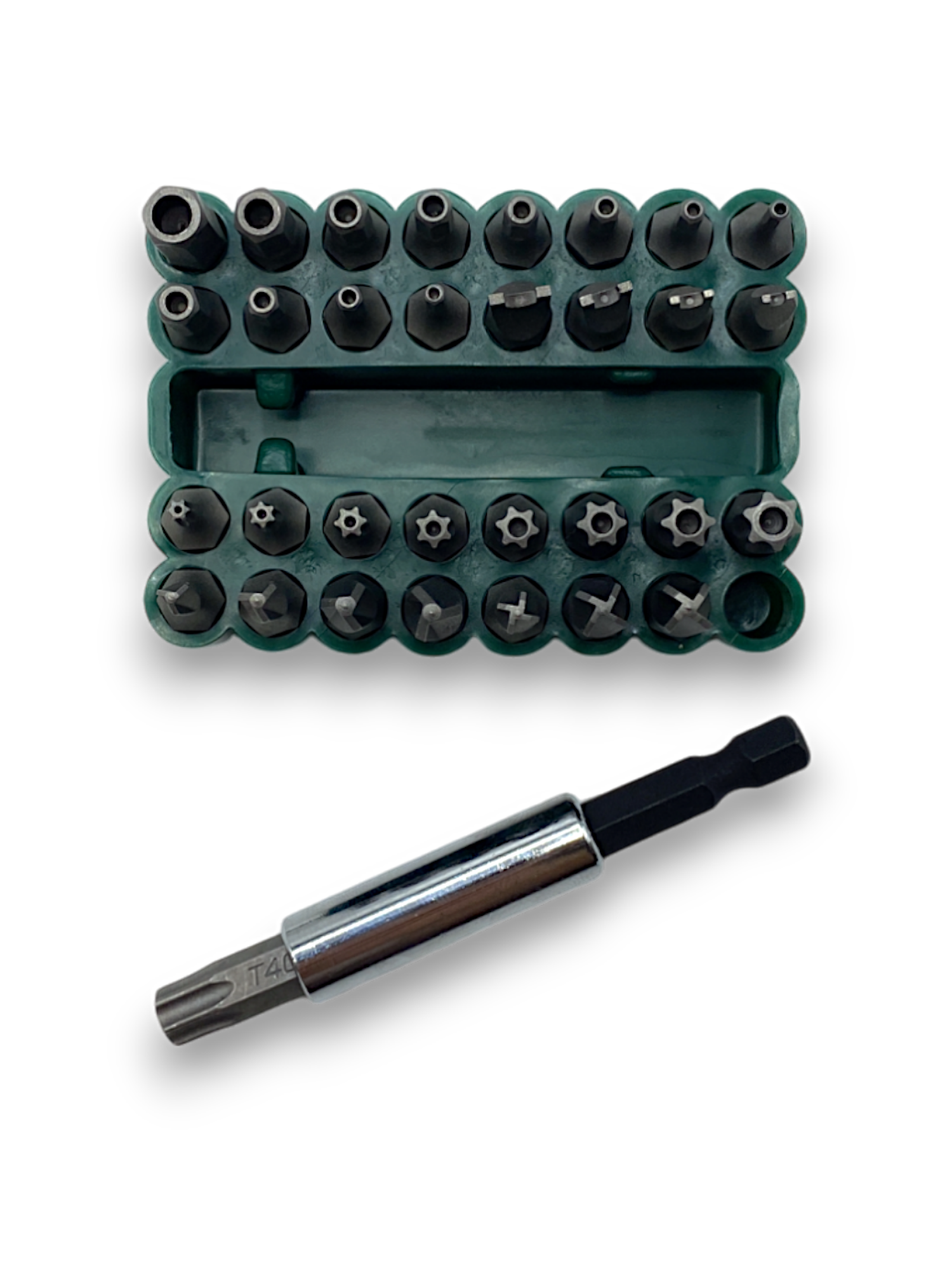 Набор бит SKRAB "Секрет" 41600, магнитный держатель, 33 биты — фото 1