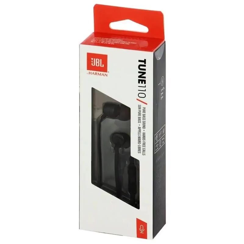 Проводные наушники JBL Tune 110 — фото 1