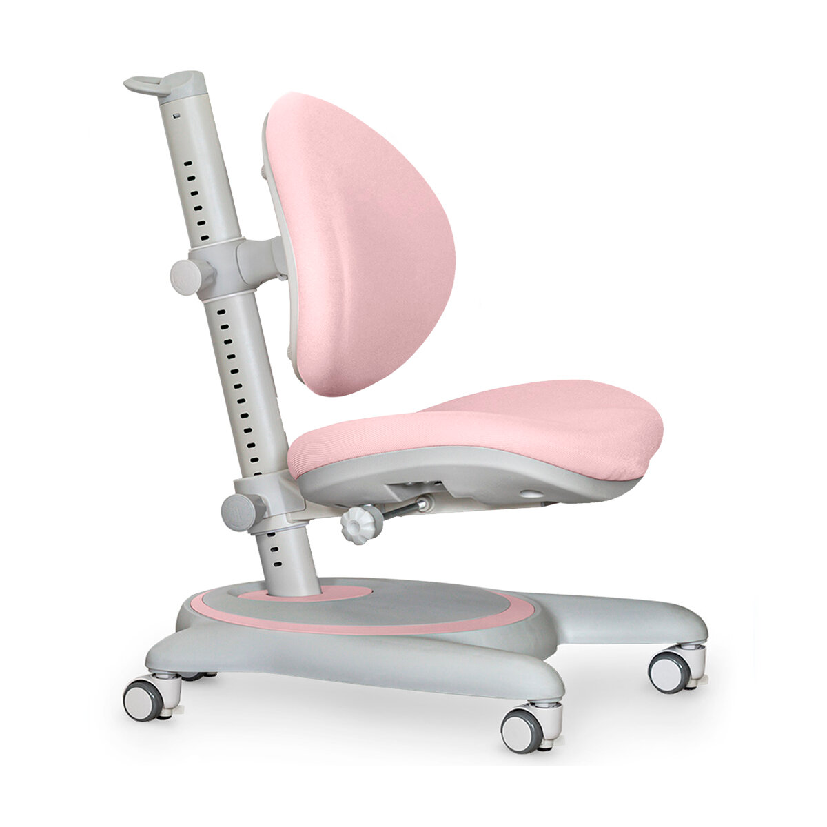 Растущее детское кресло ортопедическое Ergokids Ortoback Y-508 розовое
