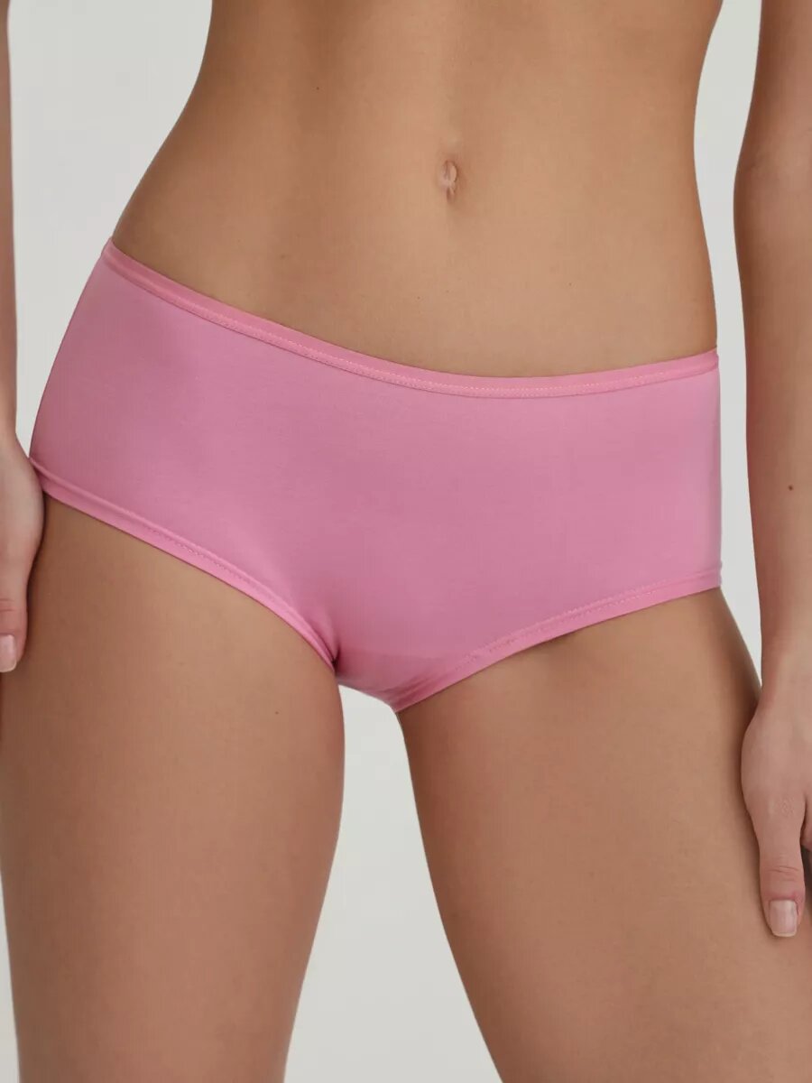 Трусы LUI et ELLE, размер 3/M, фиолетовый, розовый — фото 1