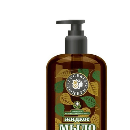 Мыло жидкое люцерия Дегтярное антибактериальное с экстрактом шалфея, 500 мл