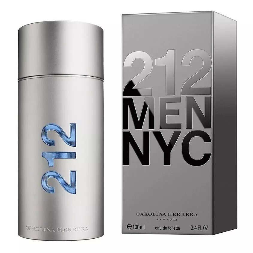Туалетная вода CAROLINA HERRERA "212 MEN NYC", 100 мл