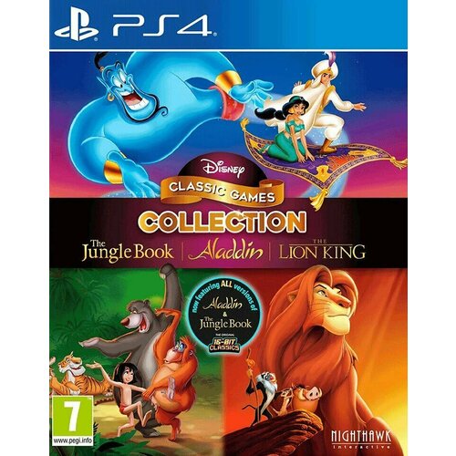 Игра Disney Classic Games Collection The Jungle Book Aladdin and The Lion King для PlayStation 4 2925₽