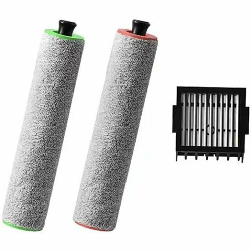 Комплект аксессуаров Deerma роликовых щёток 2 шт HEPA фильтр 1 шт для DEM-VX96W 3630₽