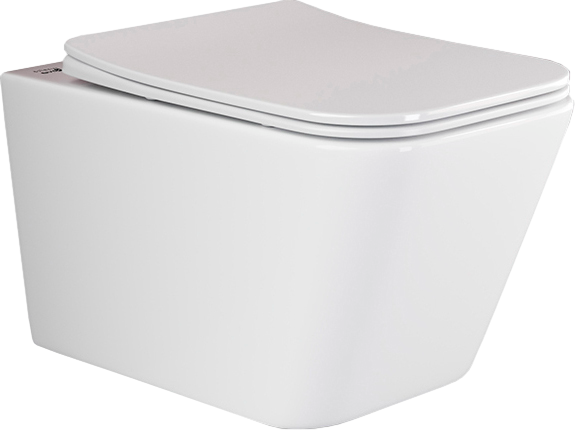 Унитаз подвесной Ceramicanova Metric Rimless CN3007 с микролифтом безободковый