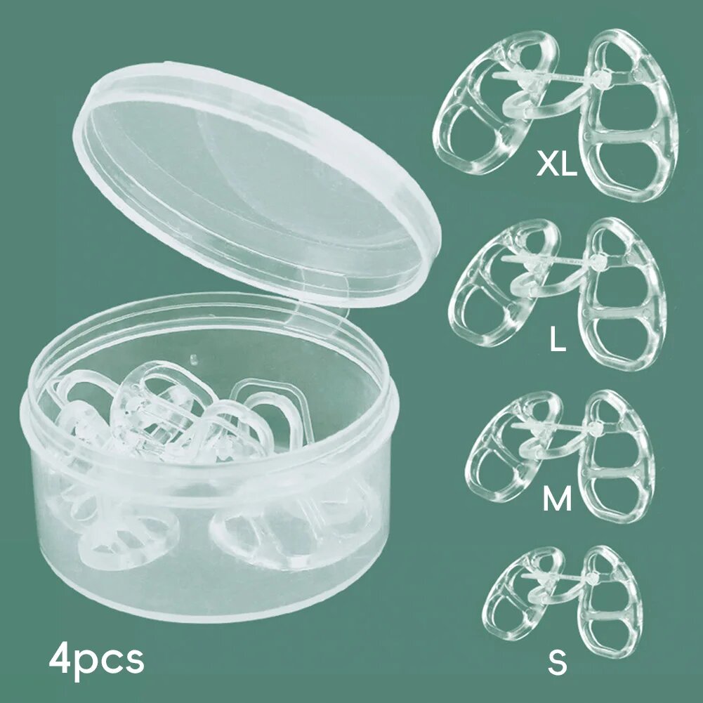 Зажим для носа от храпа 4PCS