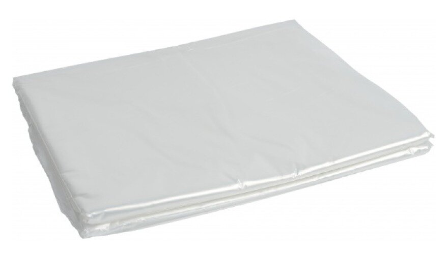 Пленка укрывная техническая защитная для пола усиленная полиэтиленовая прозрачная 3×5м 100мкм / строительство и ремонт
