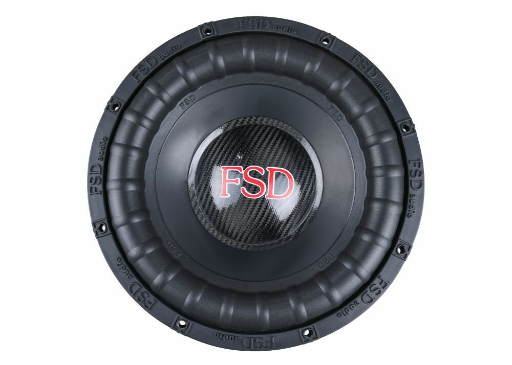 Сабвуфер автомобильный FSD audio PROFI 12 D2 (12 дюймов) пассивный, 2+2Ом, RMS-1300Вт