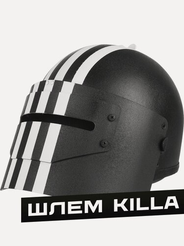 Изображение товара Шлем "Маска-1Щ" (Killa) с забралом (Gear Craft), черный