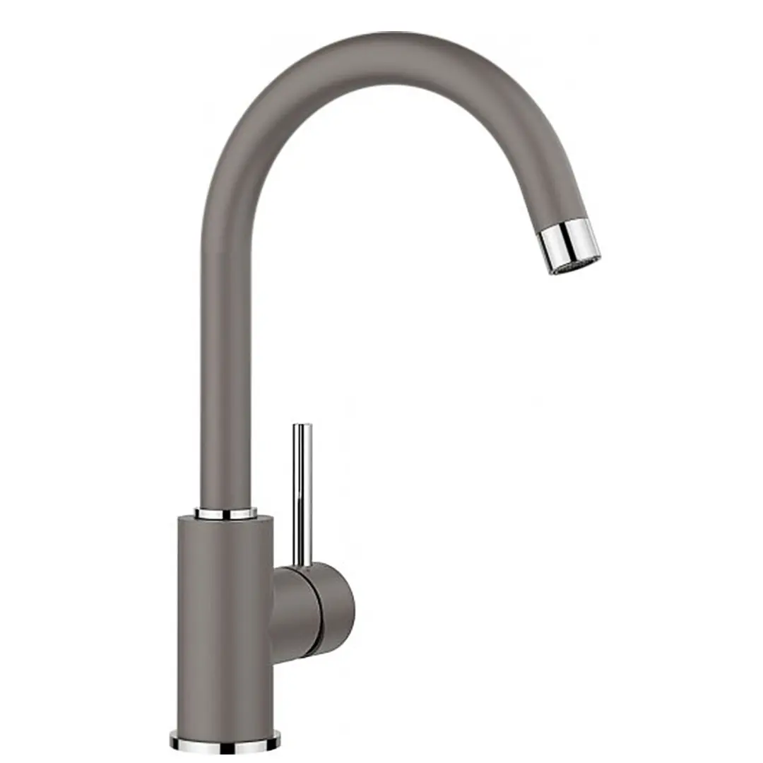 Смеситель Blanco  MIDA  526965  однорычажный  для кухни  вулканический серый