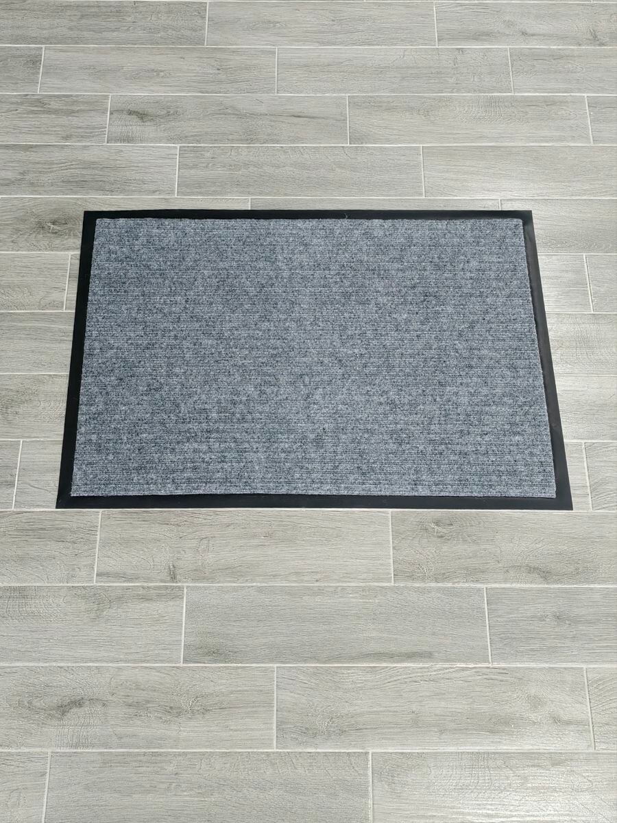 Коврик придверный 60х90 Трин входной серый — фото 1