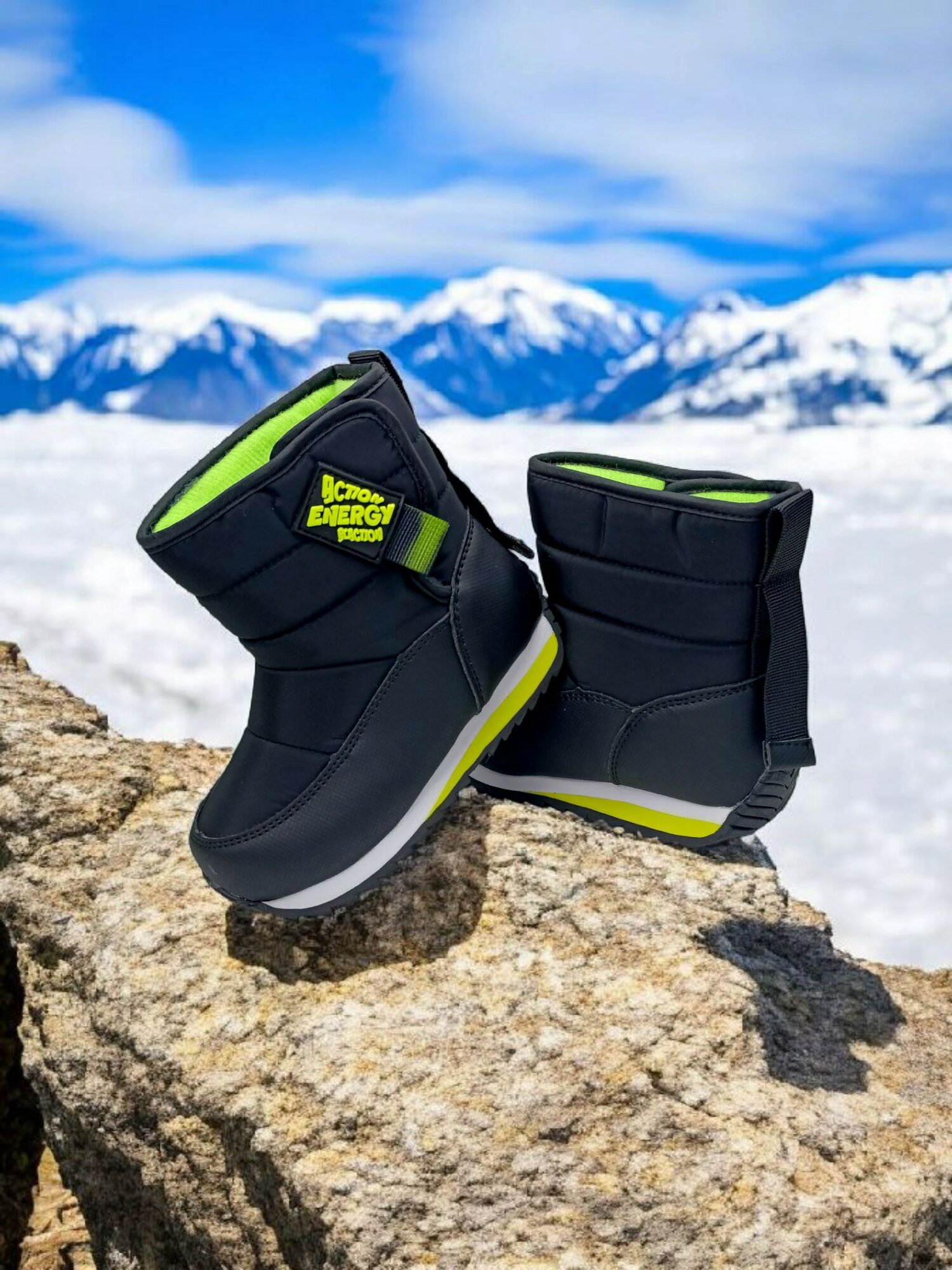 Дутики , размер 24, черный.. — фото 1