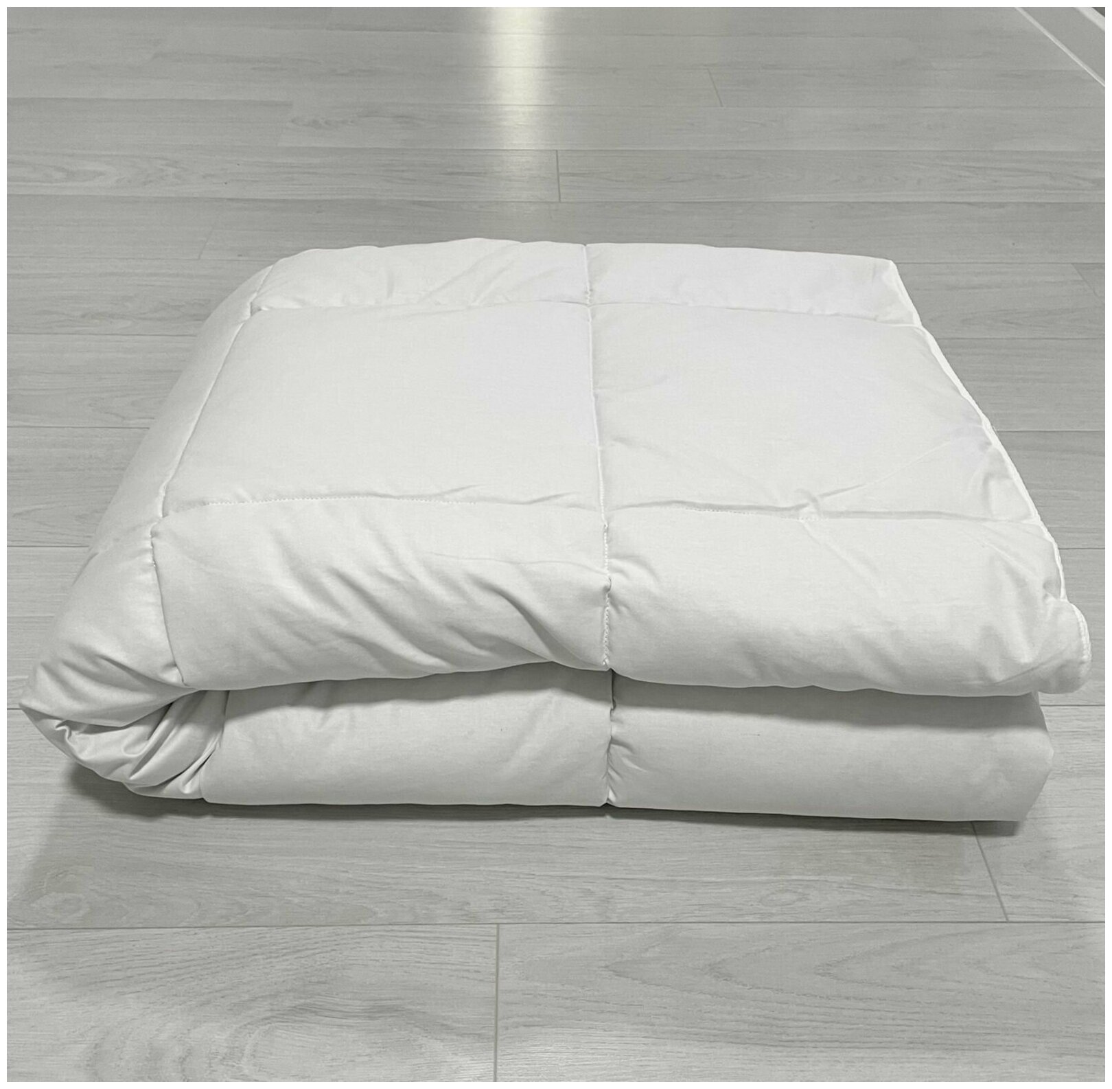 Одеяло пуховое двухспальное, Всесезонное, с наполнителем 100% Пух, чехол тик 100% хлопок